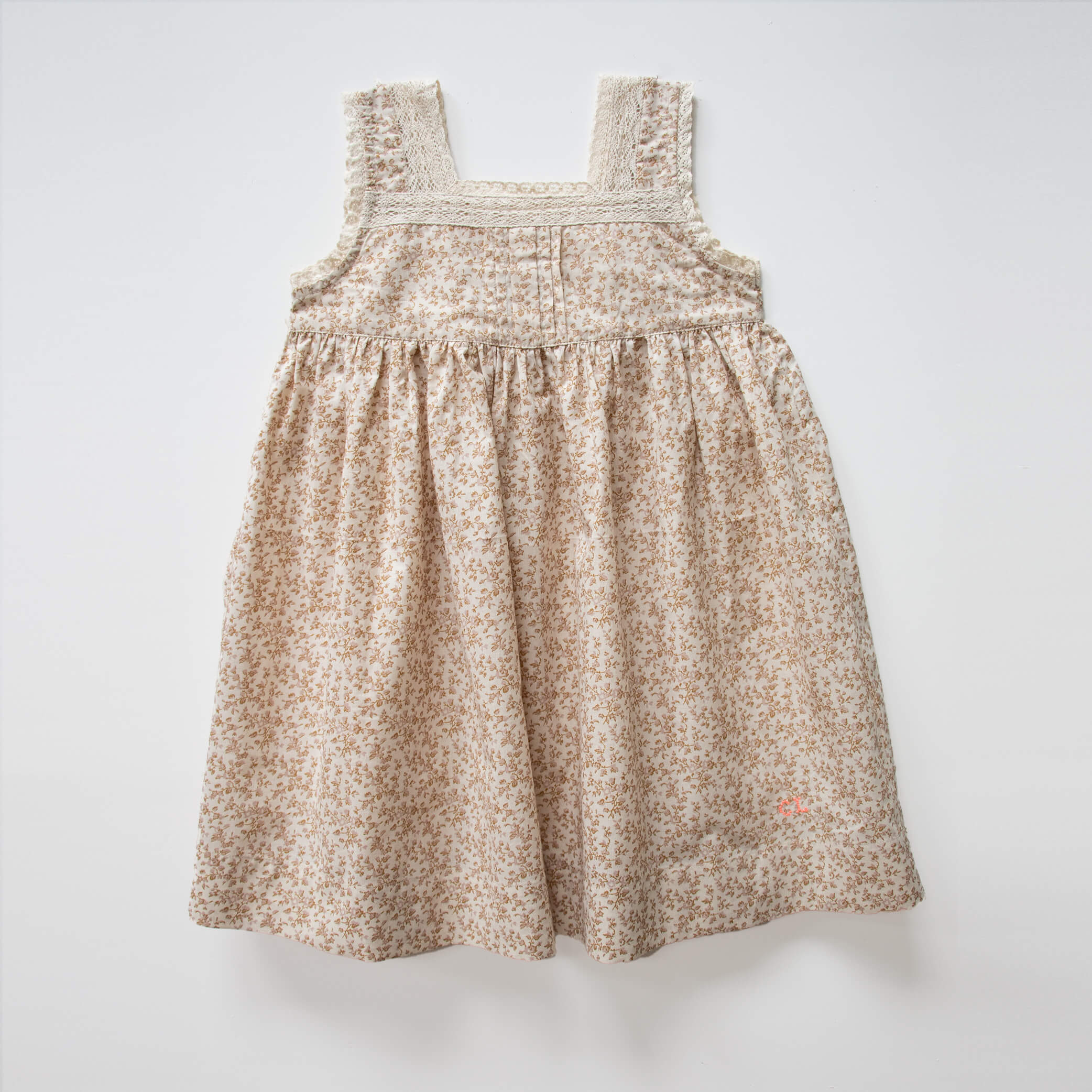 Anais Lace Trim Dress