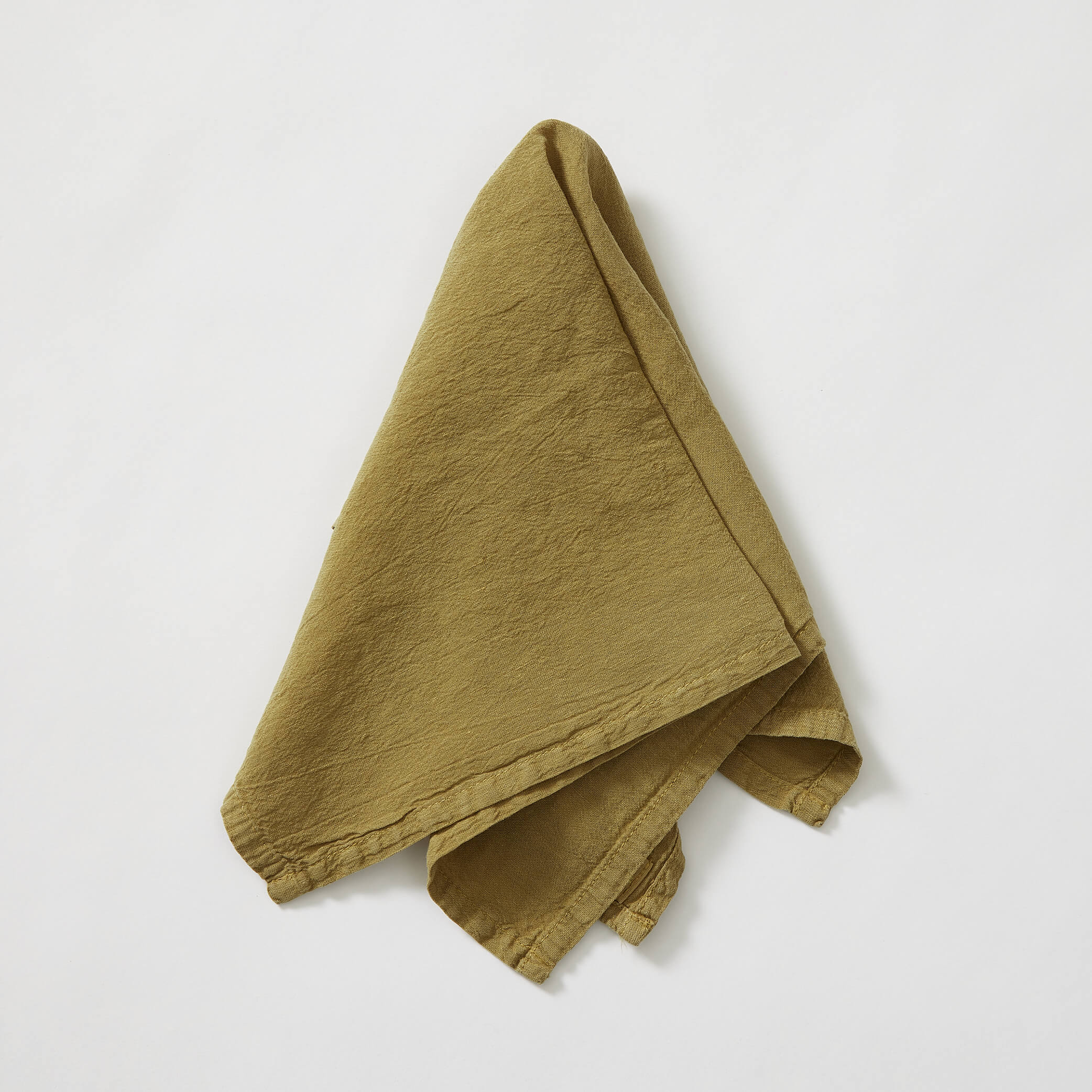 Washed Linen Cotton Napkin - Bronze