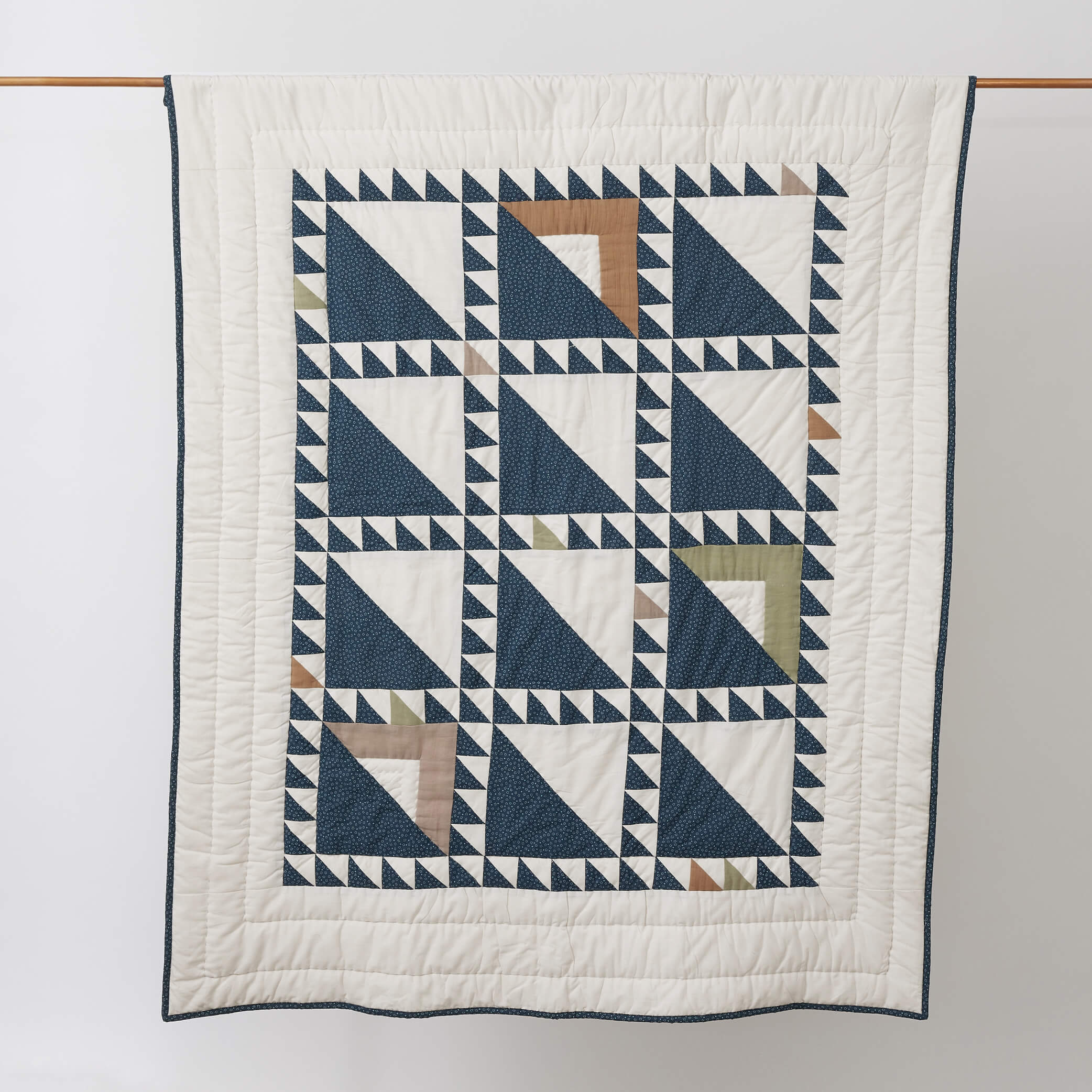 Junior Indigo Patchwork Quilt