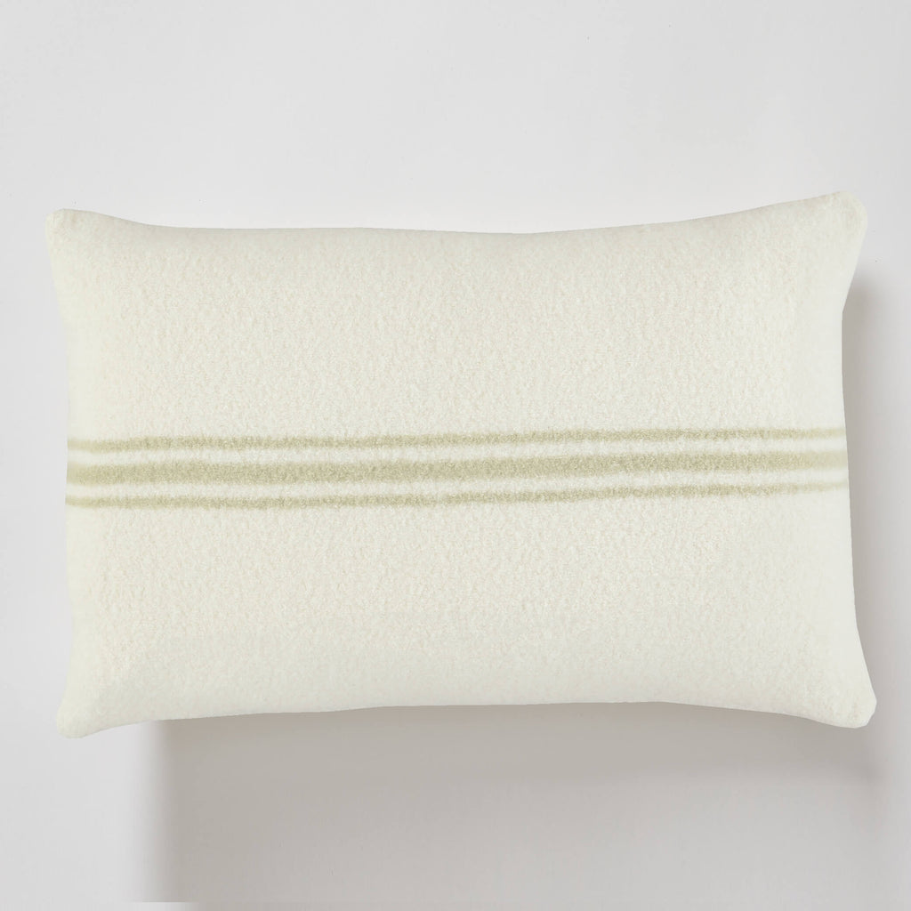 Stripe Wool Cushion Cover - Peach Blossom
