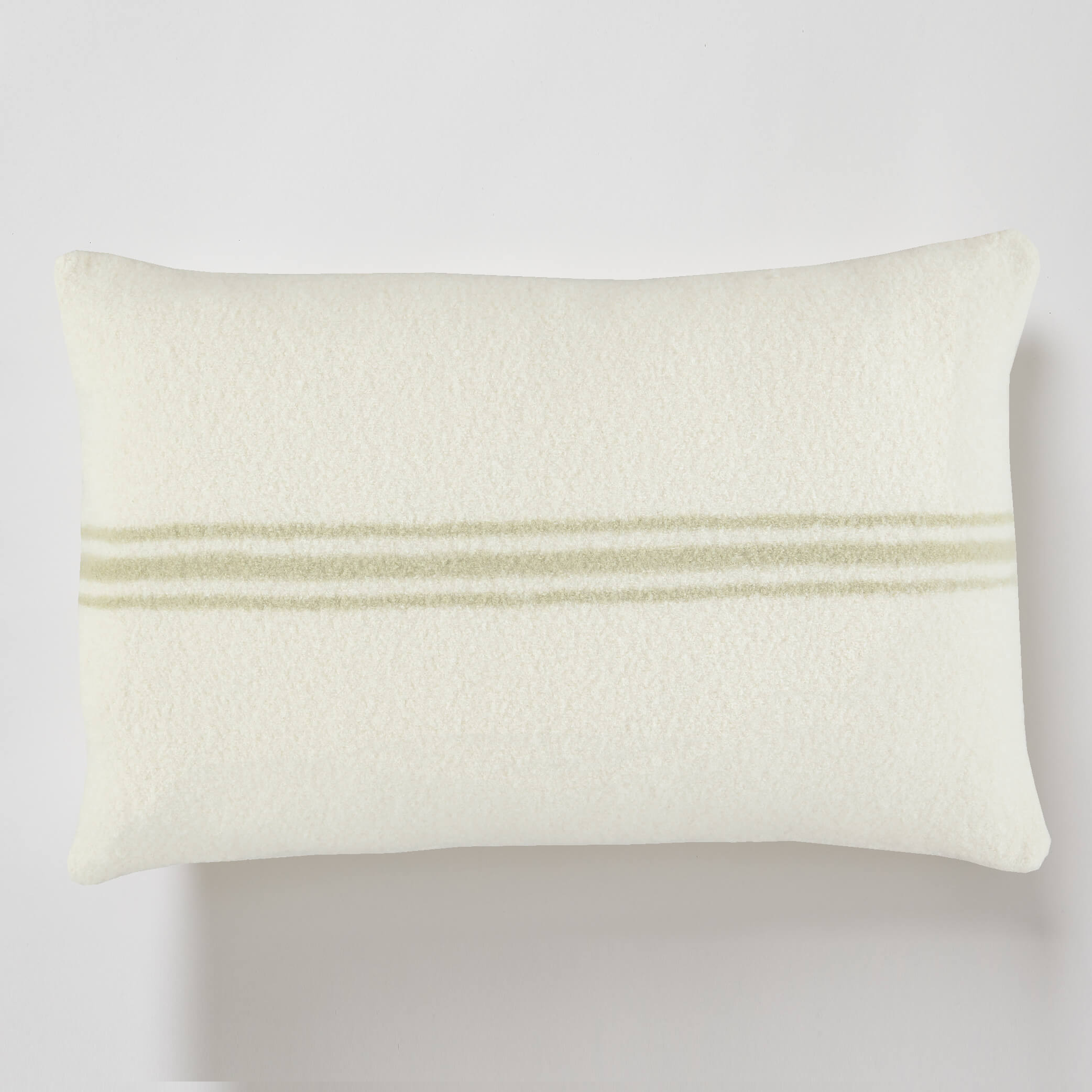 Stripe Wool Cushion Cover - Chalk