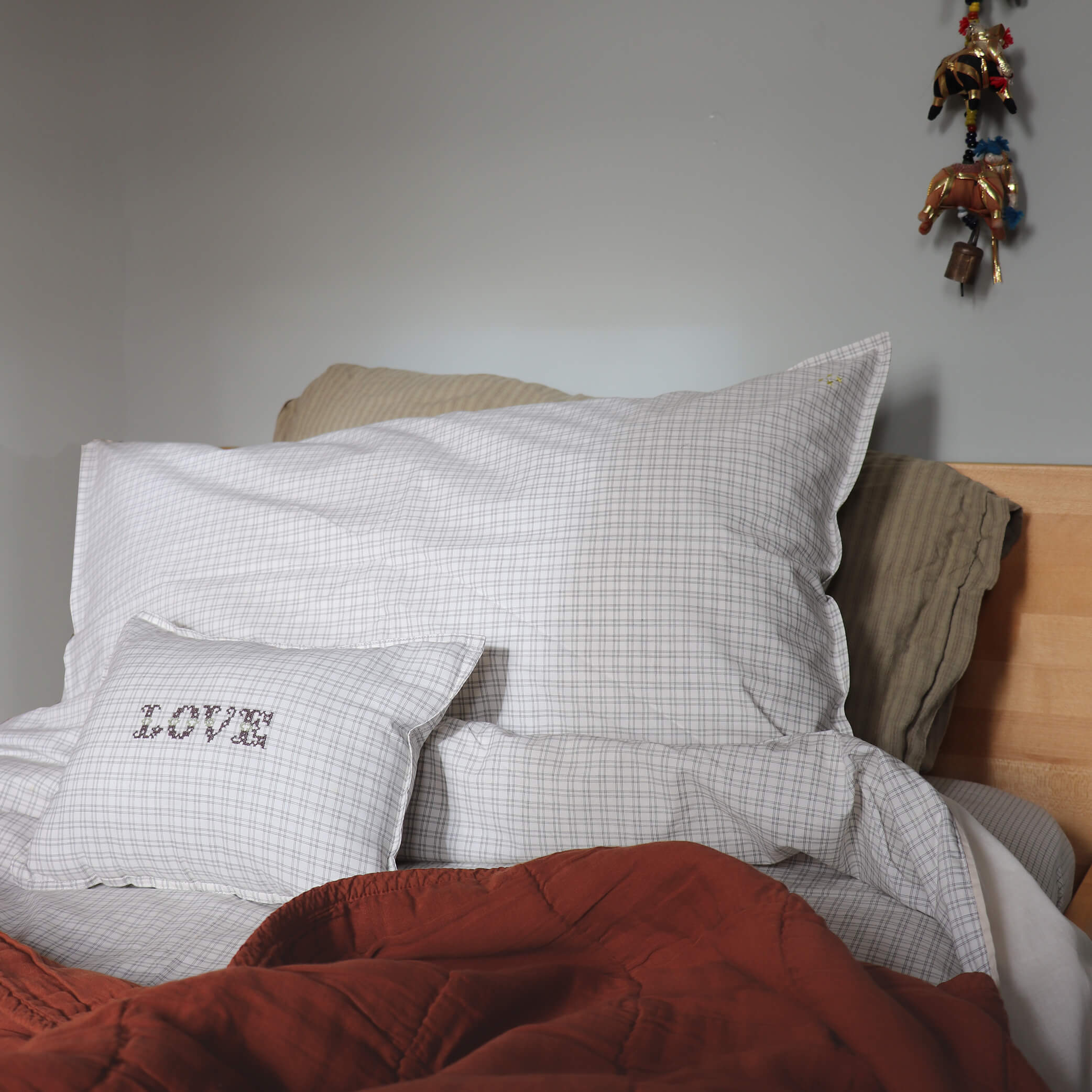 Grid Check Duvet Cover