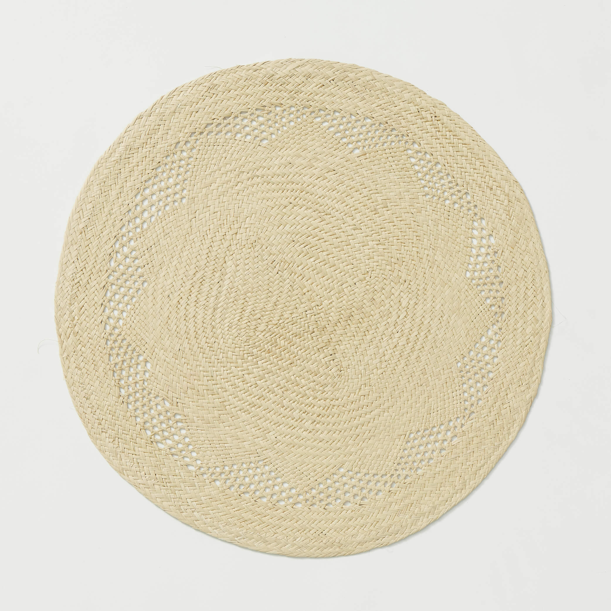 Palm Lace Hand Woven Placemat | ∅35cm