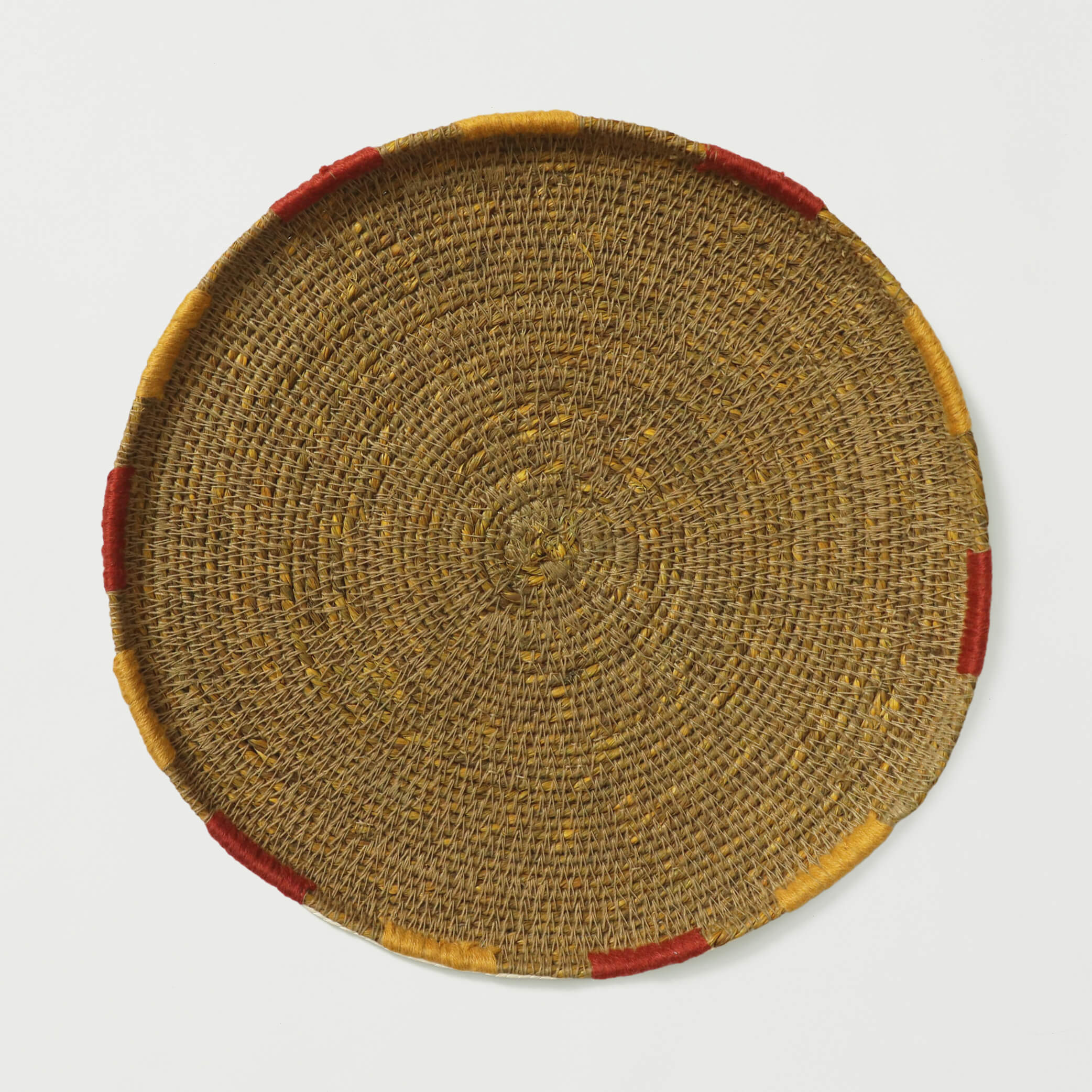 Seagrass tray - Khaki | ∅26cm