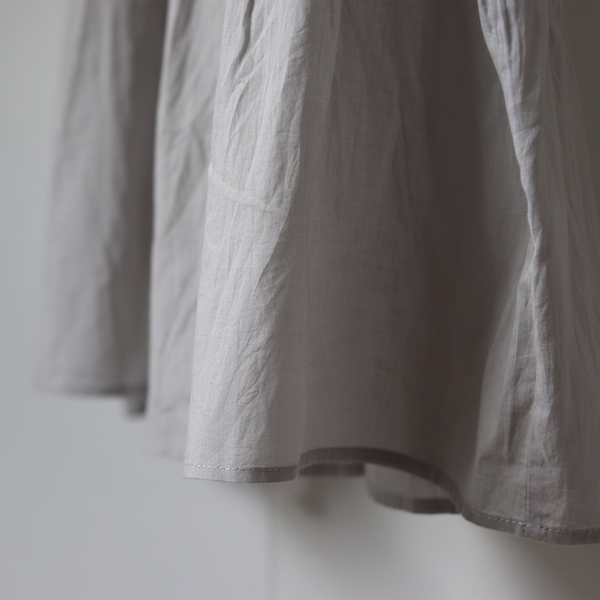 Pin Tuck Top in Skylight