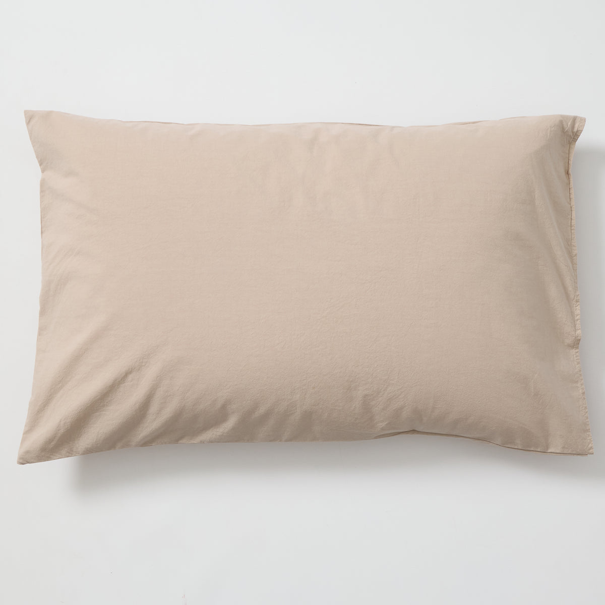 Soft Rose Cotton Percale Pillowcase