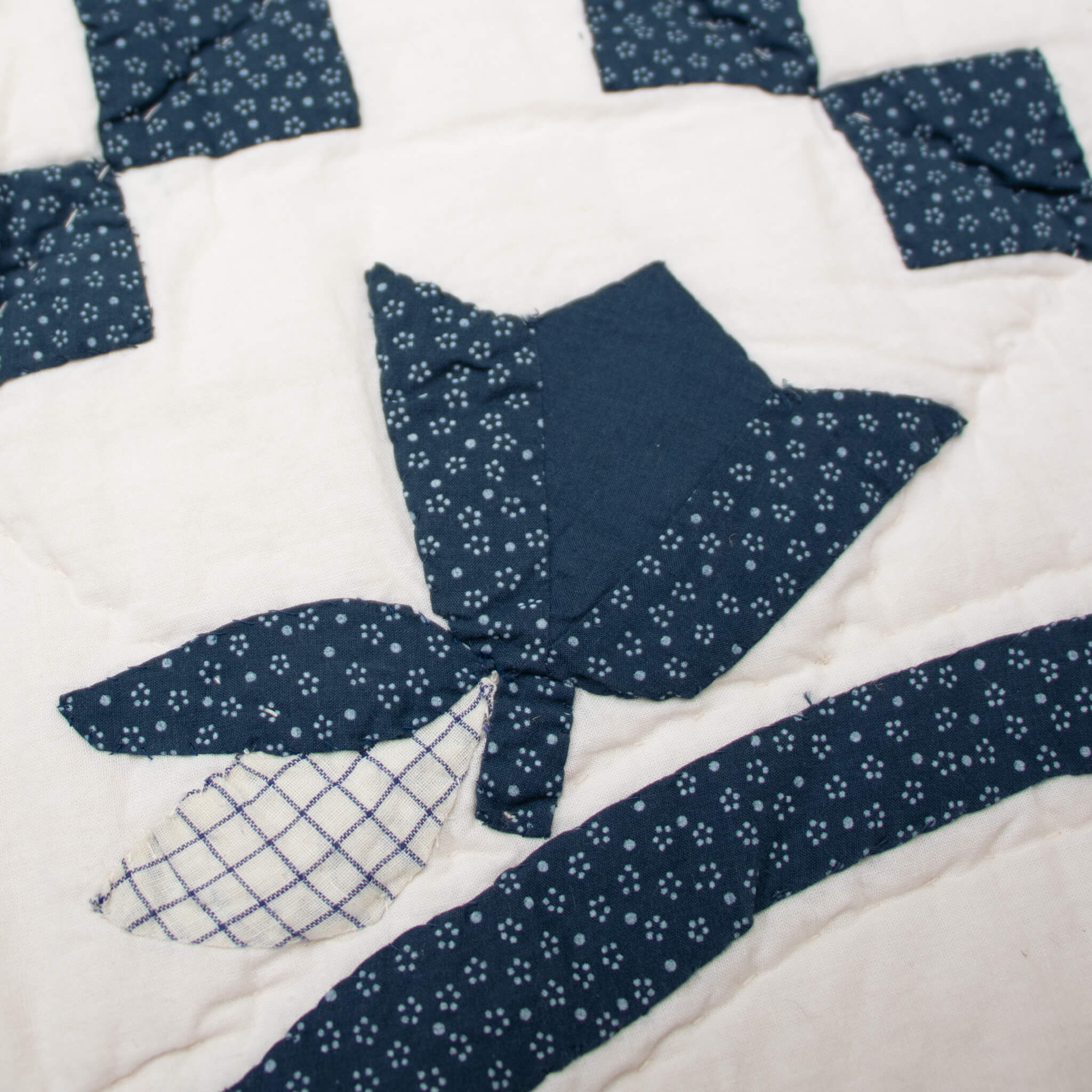 Tulip Hand Applique Quilt