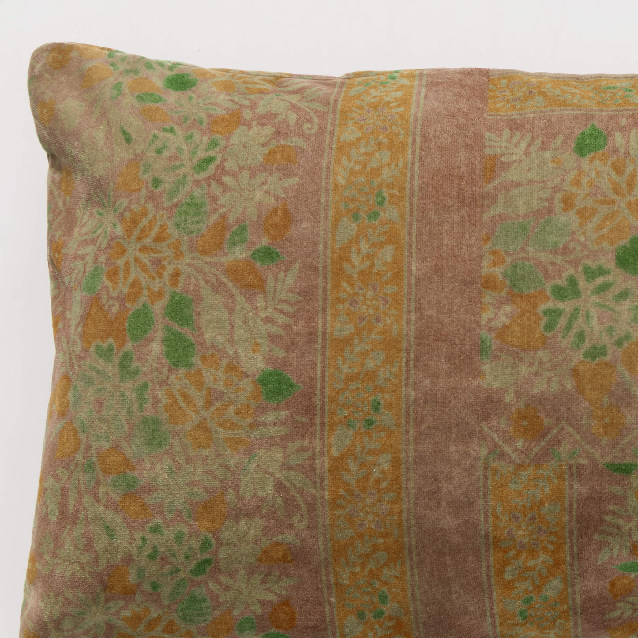 Floral Velvet Cushion