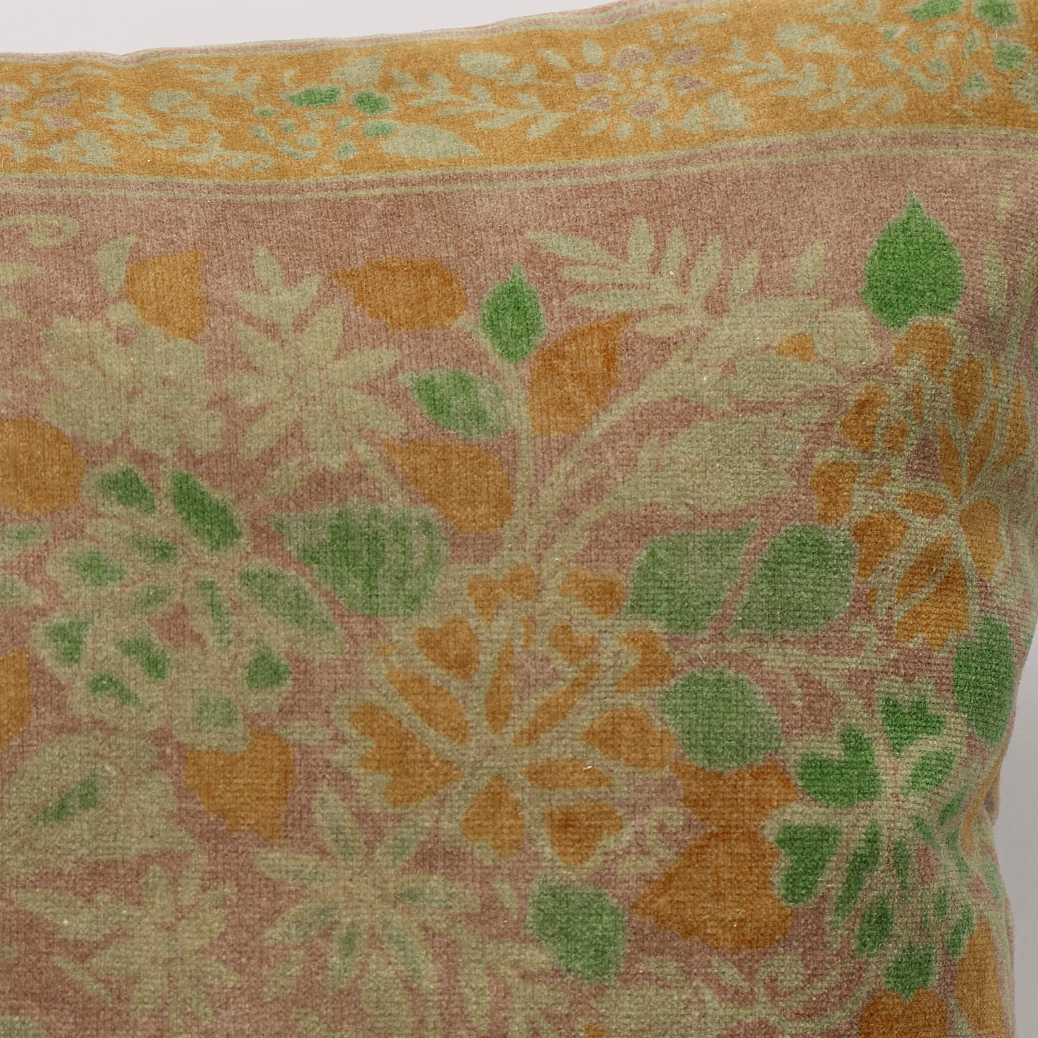 Floral Velvet Cushion