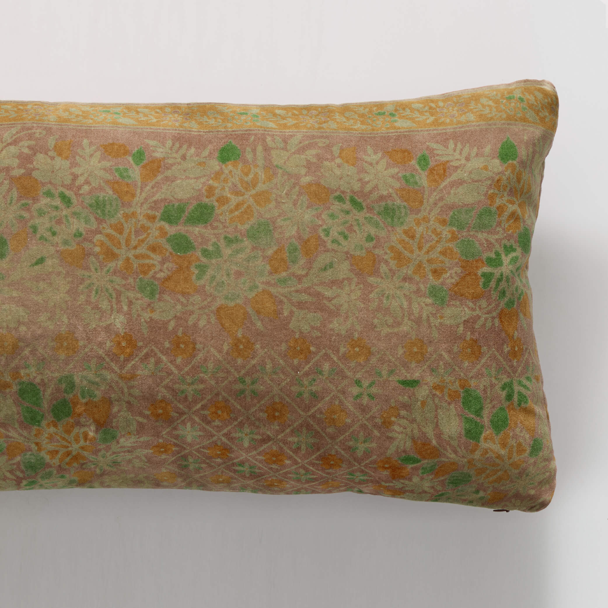 Floral Velvet Cushion
