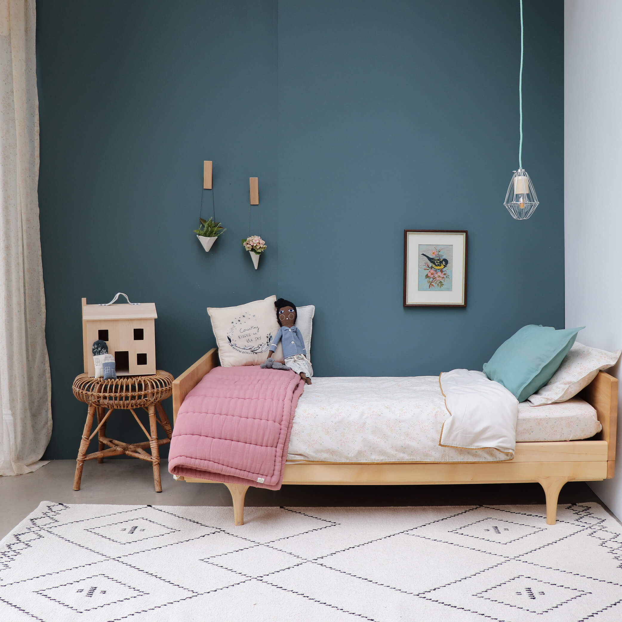 Organic Pillowcase - Teal