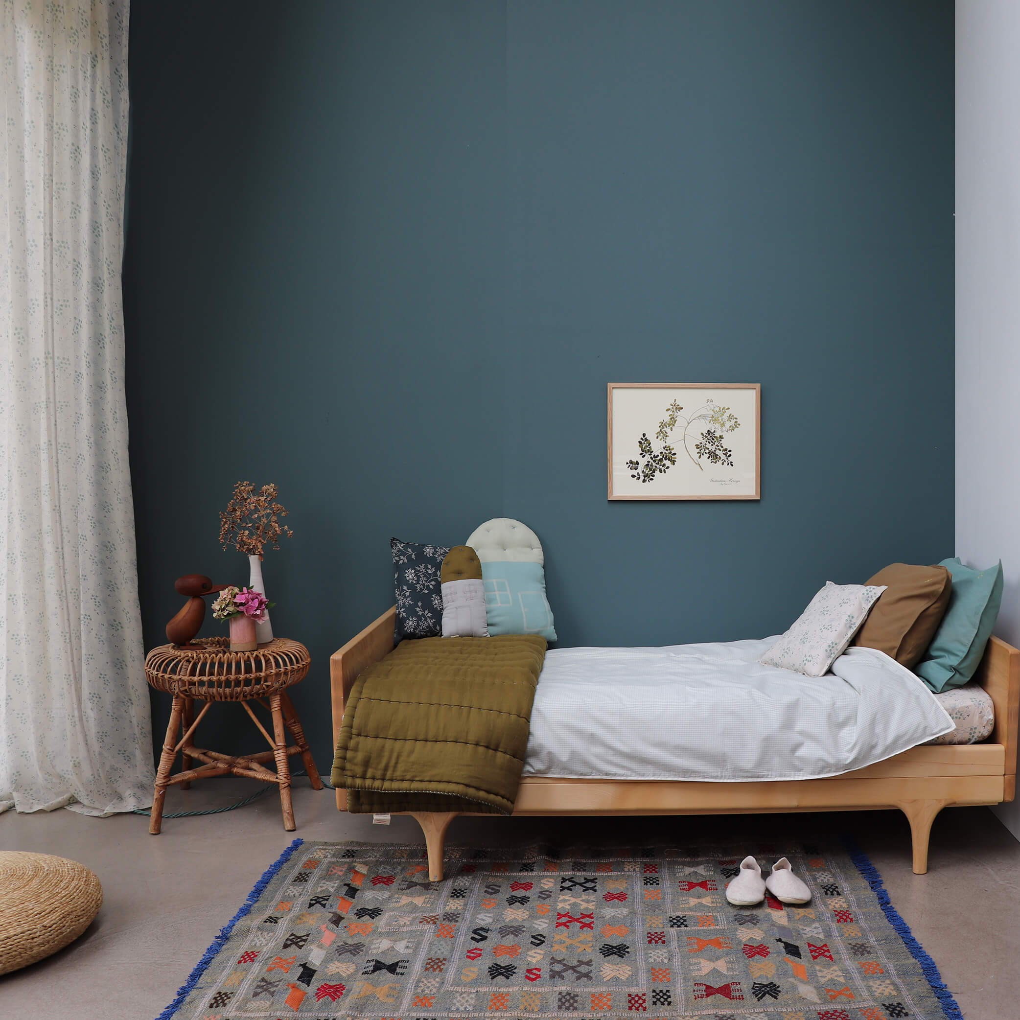 Organic Pillowcase - Teal