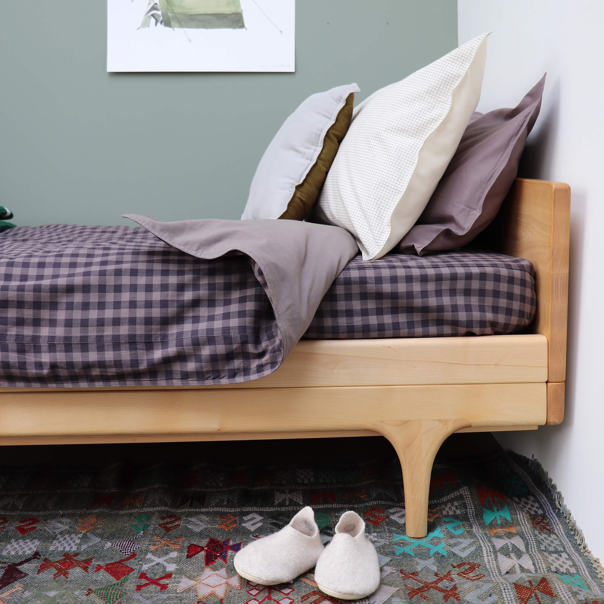 Organic Pillowcase - Grey