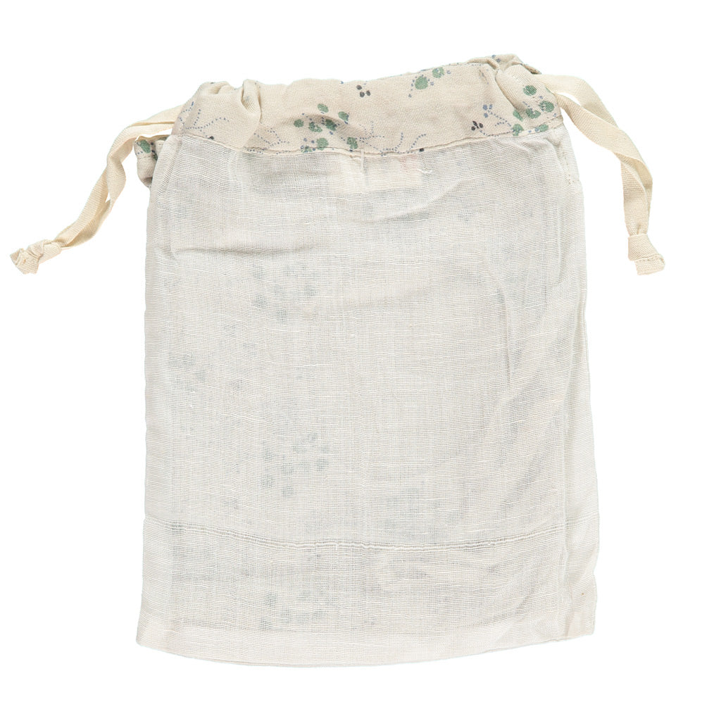 Minako Cornflower Set of 2 Reversible Muslin Bibs