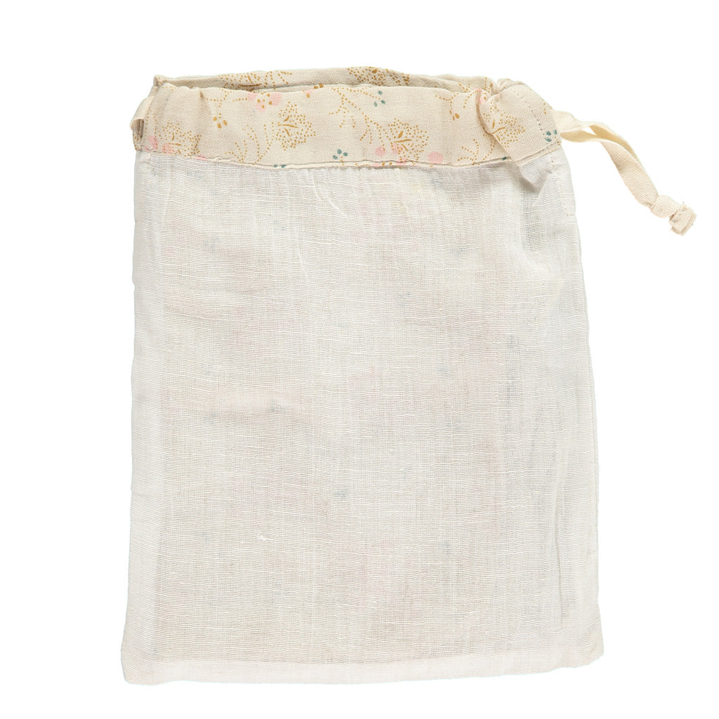 Minako Golden Set of 2 Reversible Muslin Bibs