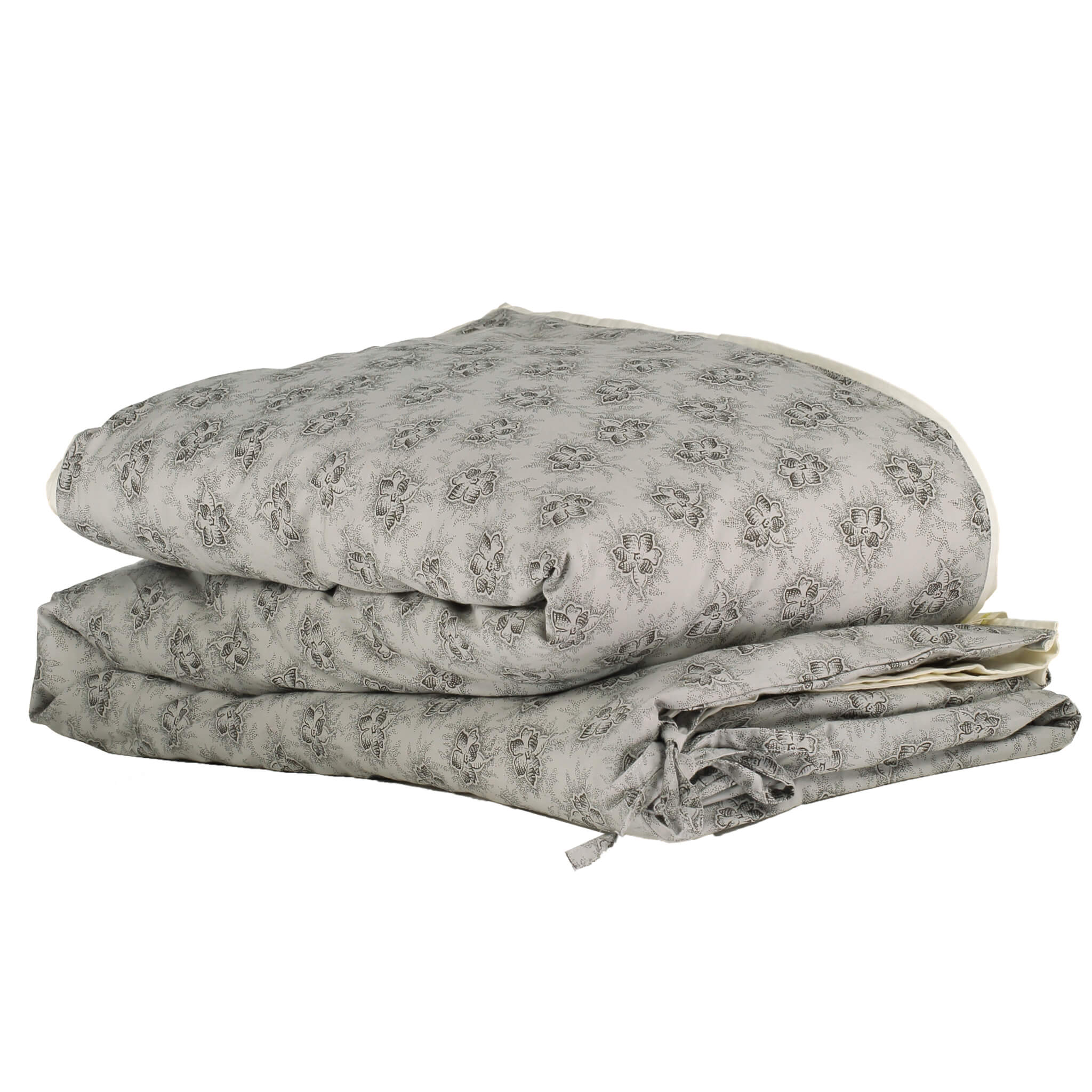 Spot Floral Chocolate Duvet Cover