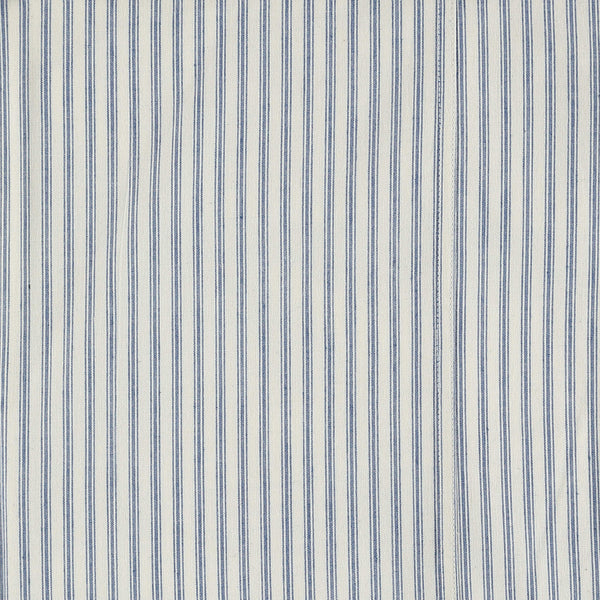 Blue Ticking Stripe Fitted Sheet