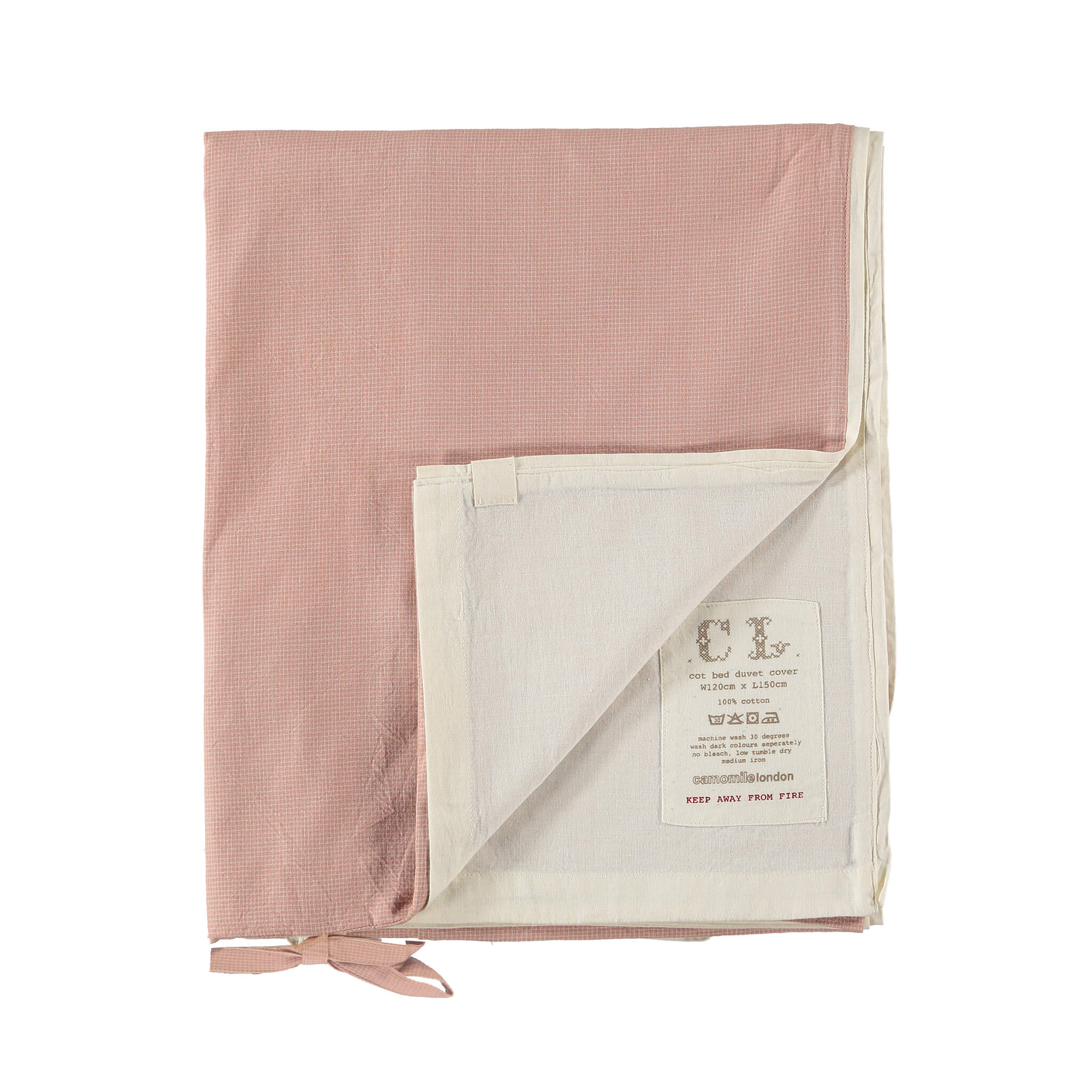 Mini Check Duvet Cover