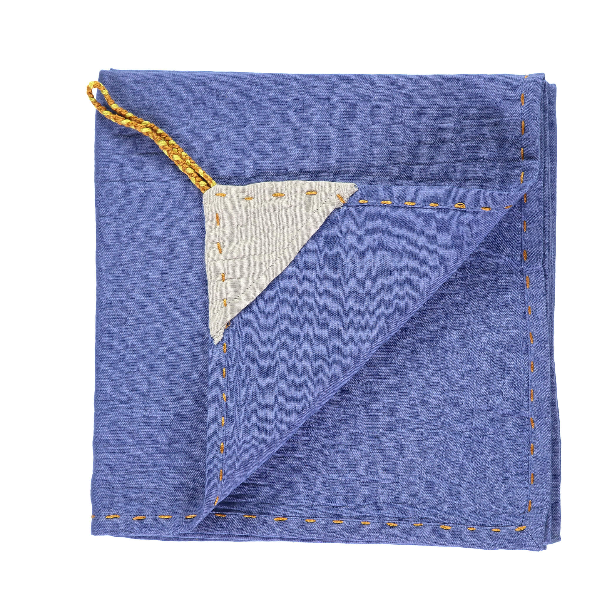 Single layer Swaddle blanket - Royal Blue