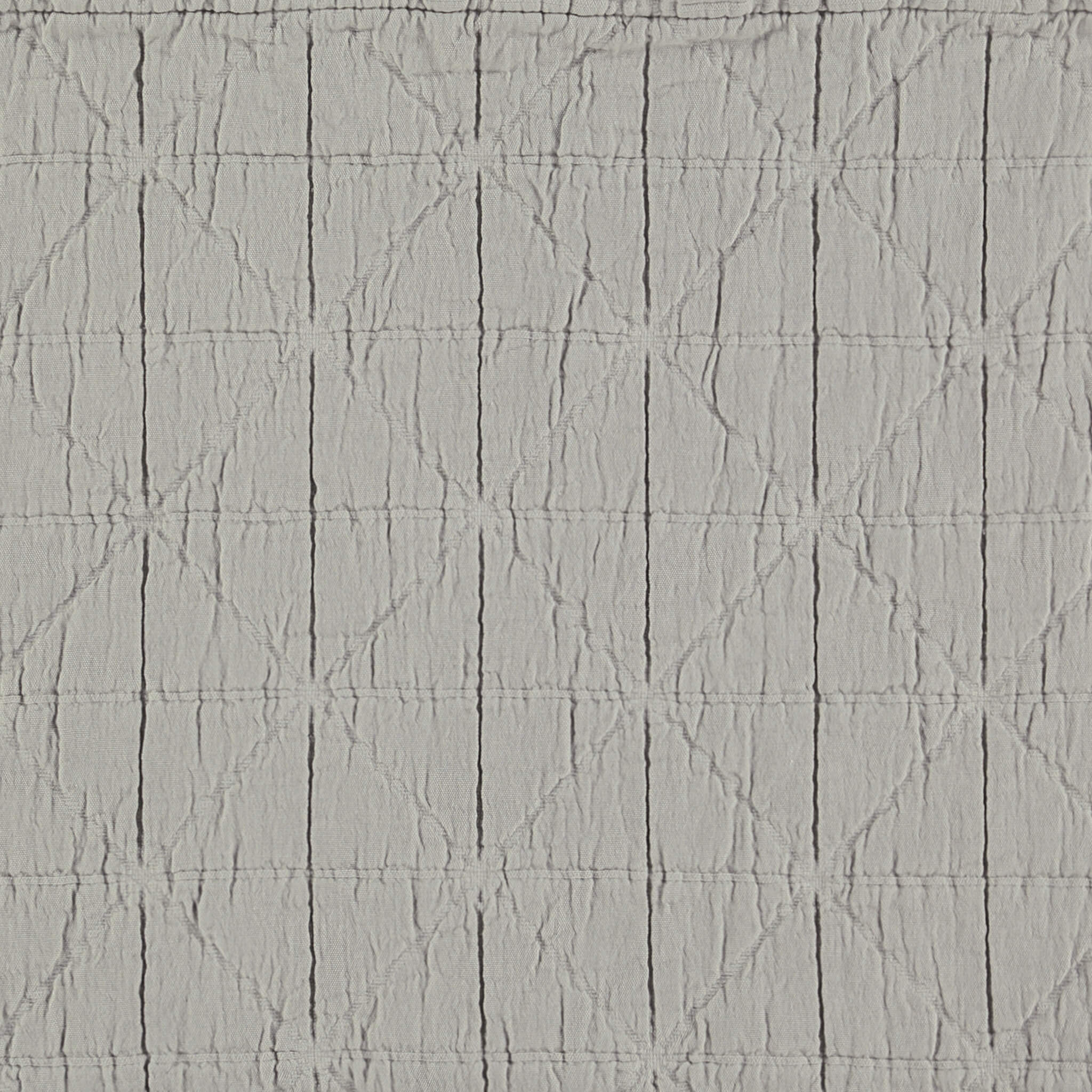 Diamond Soft Organic Cotton Blanket - Light Grey