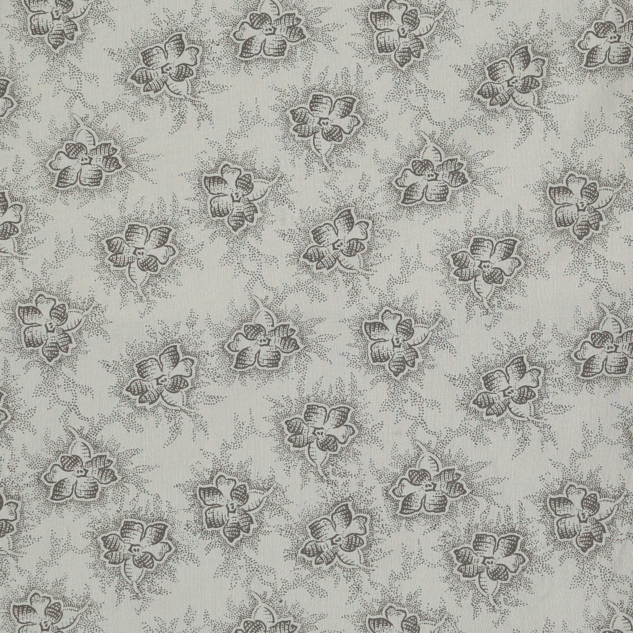 Spot Floral Chocolate Duvet Cover