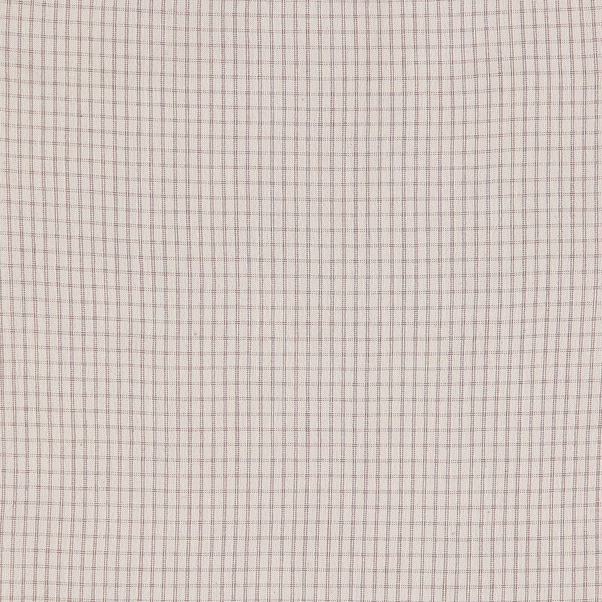 Double check ivory and clay duvet cover close up of check organic cotton bedding camomile london