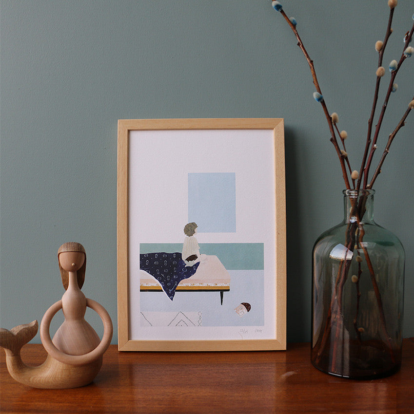 Waiting by Saar Manche - Exclusive Limited Edition Print
