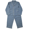 Mini Blue Check Unisex Pyjama set