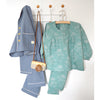 Mini Blue Check Unisex Pyjama set