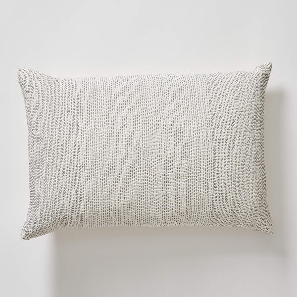 Kantha Cushion Cover - Chalk