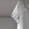 Hand Embroidered Voile Dress in Skylight