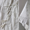 Hand Embroidered Voile Dress in Skylight