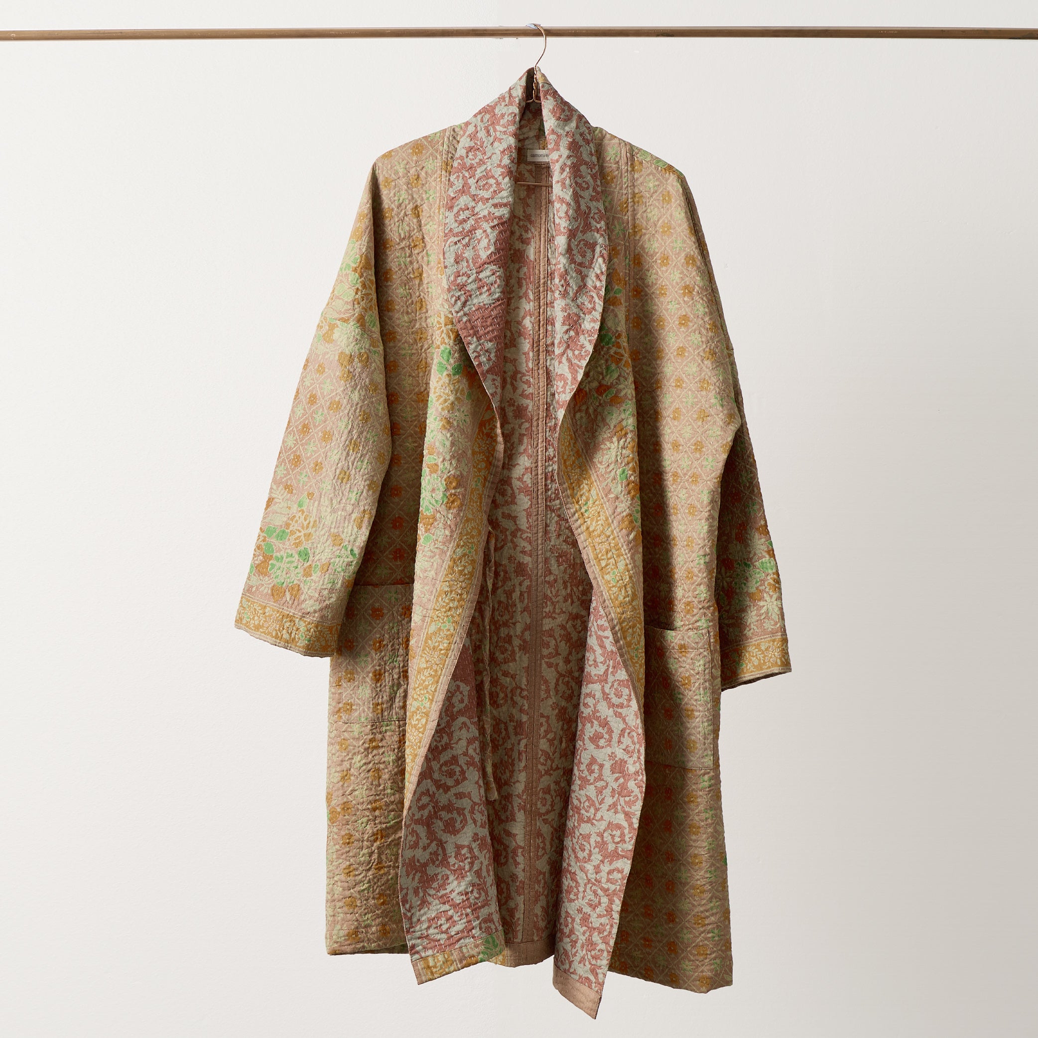 Hand stitched Floral Kimono