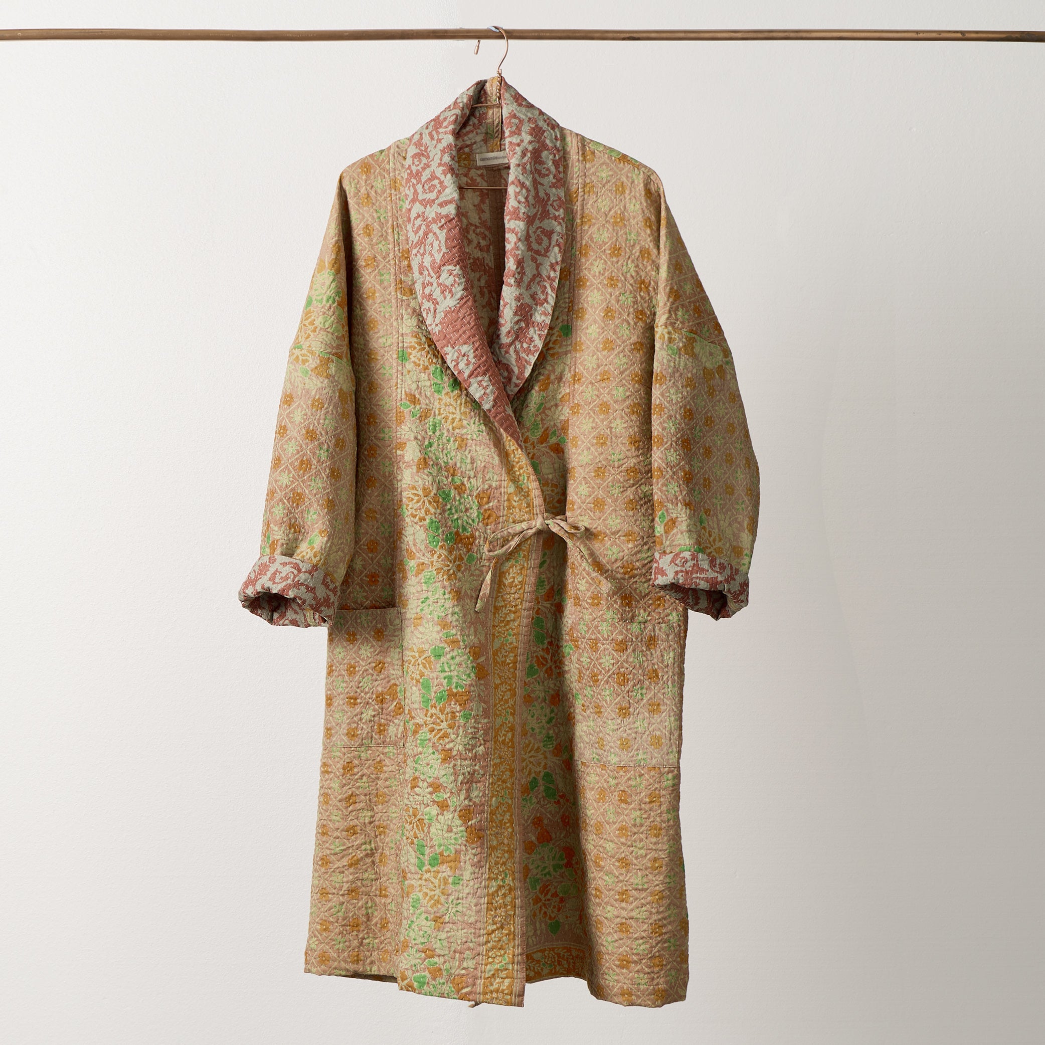 Hand stitched Floral Kimono