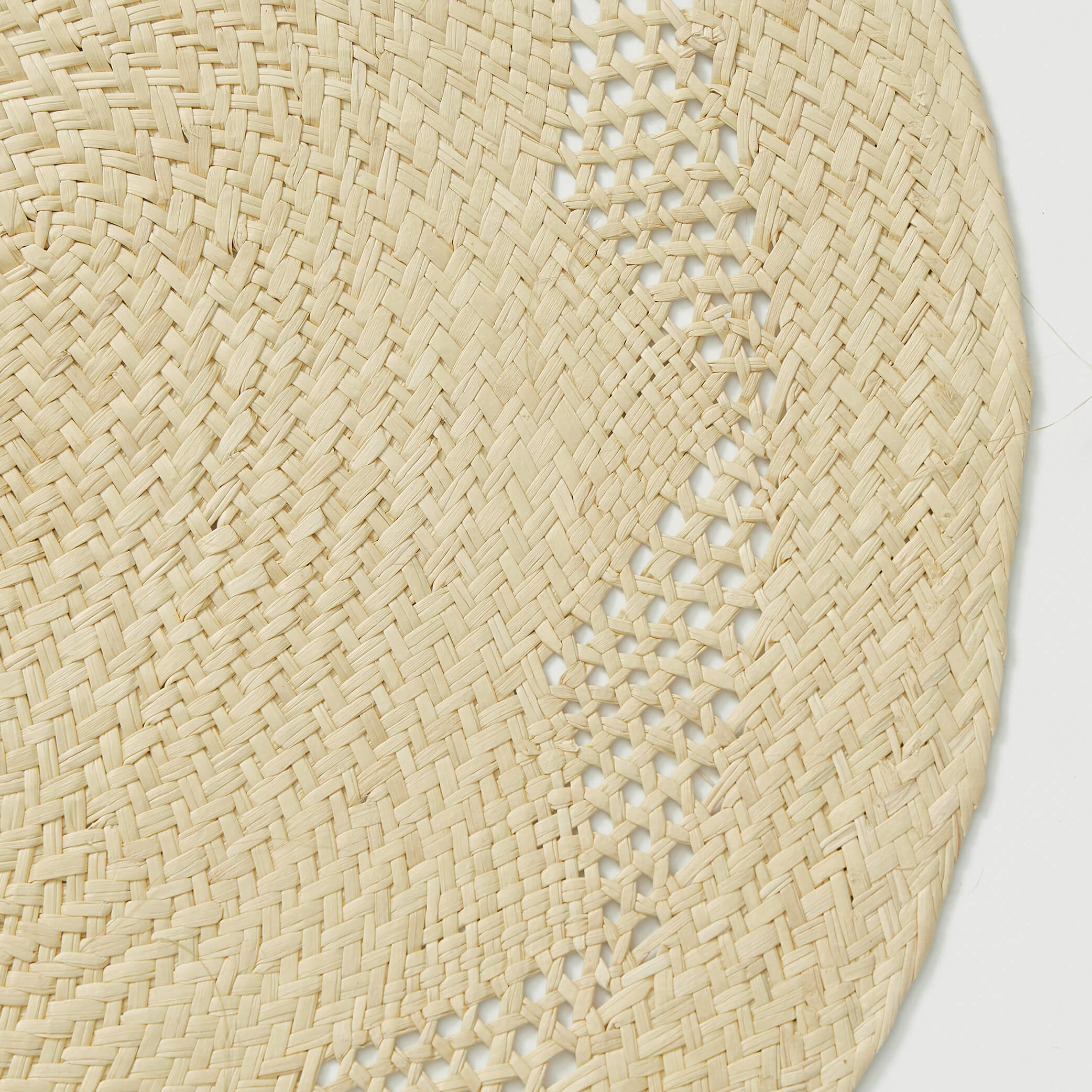 Palm Lace Hand Woven Placemat | ∅35cm