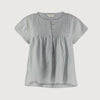Pin tuck Shirt in Skylight