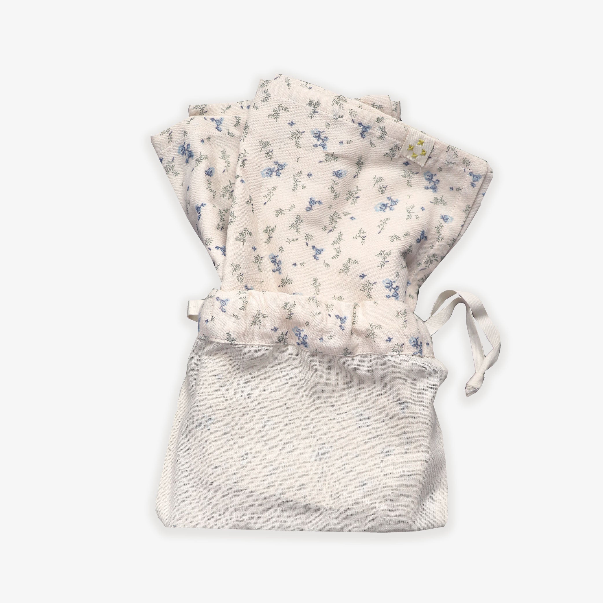 Bella Floral Muslin Squares Set of 2