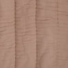 SECONDS Hand Quilted blanket - Vintage Rose