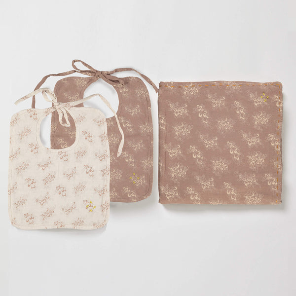 Celia Mink swaddle gift set