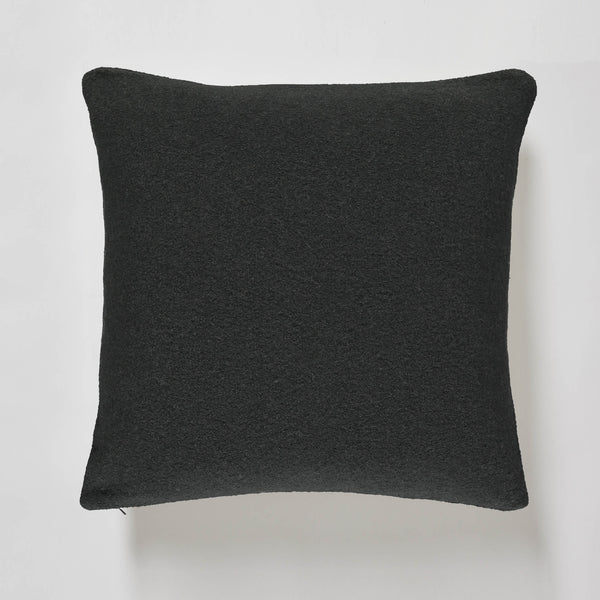 Wool Cushion Cover  - Dark Graphite