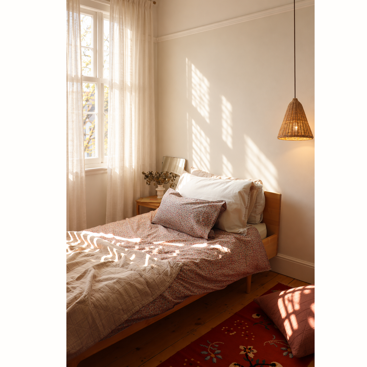 New Sienna Floral Pillowcase