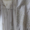 Hand Embroidered Voile Dress in Skylight