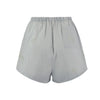 Hand Embroidered Voile Shorts in Skylight