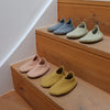 Kids Merino Wool Slippers - Peach Blossom