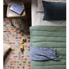 SECONDS Hand Quilted blanket - Eucalyptus