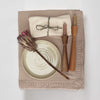 Washed Linen Cotton Napkin - Vintage Rose