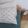 Organic Cotton Fitted Sheet - Teal