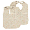 Minako Golden Set of 2 Reversible Muslin Bibs
