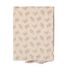 Celia warm stone duvet cover with mink floral print 100% soft cotton bedding by camomile london