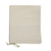 Double check ivory and clay duvet cover organic cotton bedding camomile london